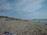 Pen Bron : La plage (vue vers le sud)
