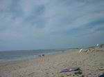 Pen Bron : La plage (vue vers le nord)