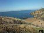 Prefailles : la plage naturiste vue d'au dessus